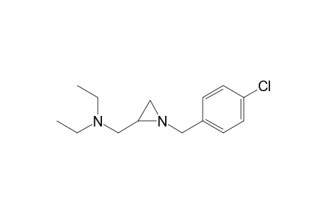 1-(4-Chlorophenyl)methyl-2-[(N,N-diethylamino)methyl]aziridine