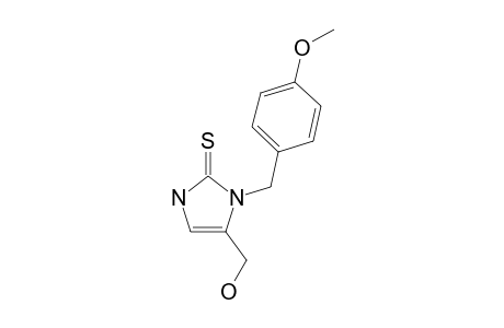 1-(4-methoxybenzyl)-5-methylol-3H-imidazole-2-thione