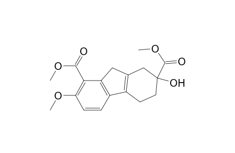 7-Hydroxy-2-methoxy-5,6,8,9-tetrahydrofluorene-1,7-dicarboxylic acid dimethyl ester