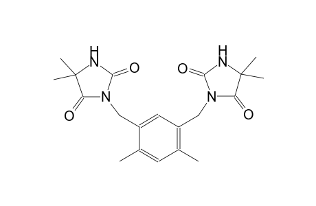 3-{5-[(4,4-dimethyl-2,5-dioxo-1-imidazolidinyl)methyl]-2,4-dimethylbenzyl}-5,5-dimethyl-2,4-imidazolidinedione