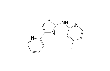2-pyridinamine, 4-methyl-N-[4-(2-pyridinyl)-2-thiazolyl]-
