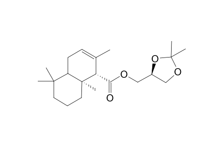 (1S,8aS.2'R)-2',3'-O-Bisacetylglycerol 2,5,5,8a-Tetramethyl-1,4,5,6,7,8-hexahydronaphthalene-1-carboxylate