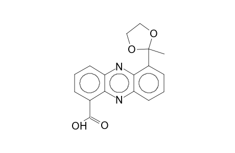 6-(2-Methyl[1,3]dioxolan-2-yl)phenazine-1-carboxylic acid