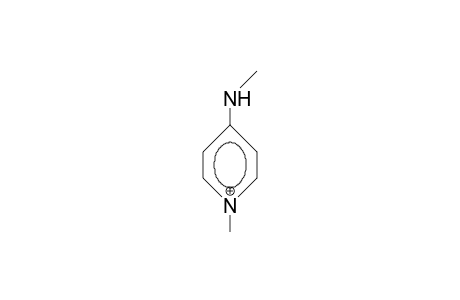 1-Methyl-4-methylamino-pyridinium cation