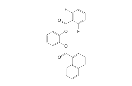 1,2-Benzenediol, o-(2,6-difluorobenzoyl)-o'-(1-naphthoyl)-