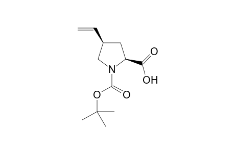 (2S,4R)-1-(tert-butoxycarbonyl)-4-vinylpyrrolidine-2-carboxylic acid