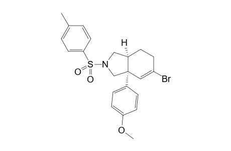 (3aS,7aS)-6-Bromo-7a-(4-methoxyphenyl)-2-tosyl-2,3,3a,4,5,7a-hexahydro-1H-isoindole