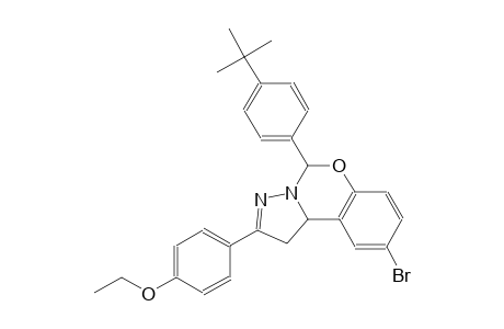 9-bromo-5-(4-tert-butylphenyl)-2-(4-ethoxyphenyl)-1,10b-dihydropyrazolo[1,5-c][1,3]benzoxazine