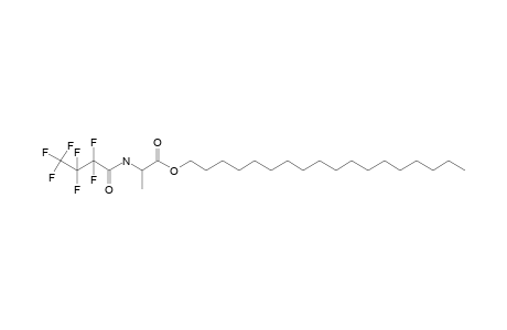 L-Alanine, N-(heptafluorobutyryl)-, octadecyl ester