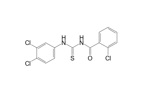 1-(o-chlorobenzoyl)-3-(3,4-dichlorophenyl)-2-thiourea