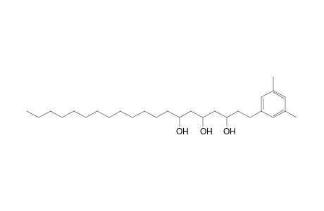 1-(3',5'-Dimethylphenyl)cosan-3,5,7-triol