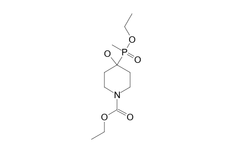 ETHYL_(N-ETHOXYCARBONYL-4-HYDROXYPIPERIDIN-4-YL)-METHYLPHOSPHINATE