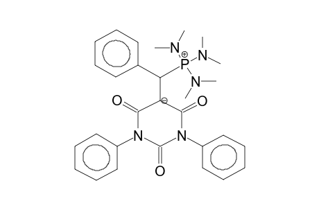 1,3-DIPHENYL-5-(ALPHA-HEXAMETHYLTRIAMINOPHOSPHONIOBENZYL)BARBITURATE