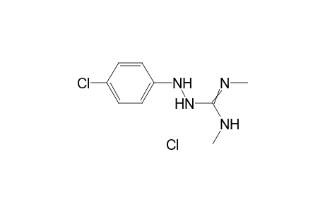 N,N'-Dimethyl-2-(4-chlorophenyl)hydrazinecarboximidamide hydrochloride