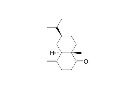 1(2H)-Naphthalenone, octahydro-8a-methyl-4-methylene-6-(1-methylethyl)-, [4aR-(4a.alpha.,6.beta.,8a.beta.)]-
