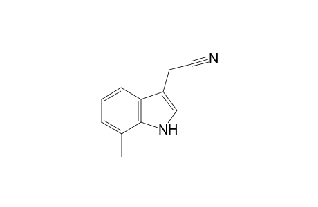 2-(7-methyl-1H-indol-3-yl)acetonitrile