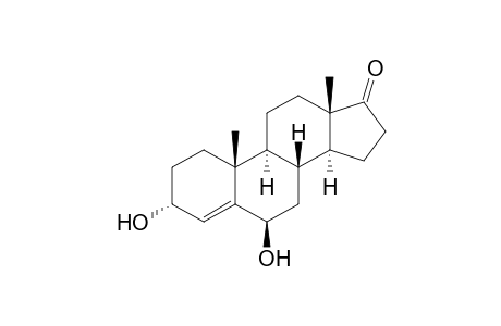 Androst-4-en-17-one, 3,6-dihydroxy-, (3.alpha.,6.beta.)-