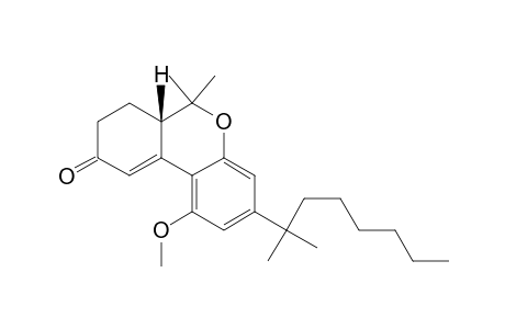 (6aS)-(+)-1-Methoxy-3-(1,1-dimethylheptyl)-6,6a,7,8-tetrahydro-6,6-dimethyl-9H-dibenzo[b,d]pyran-9-one