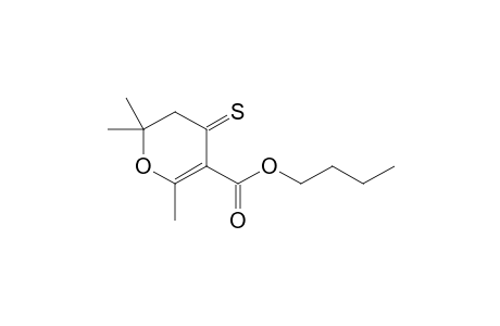 n-Butyl 2,6,6-trimethyl-4-thioxo-5,6-dihydro-4H-pyran-3-carboxylate