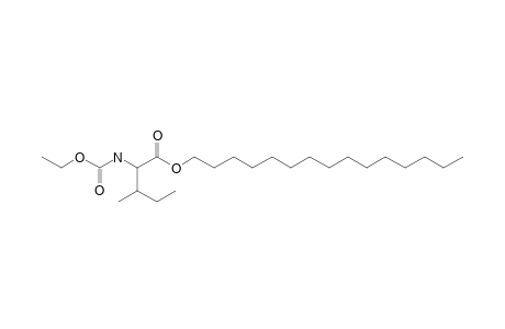 L-Isoleucine, N-ethoxycarbonyl-, pentadecyl ester