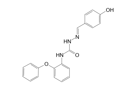 1-(4-Hydroxybenzylidene)-4-(2-phenoxyphenyl)semicarbazide