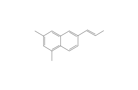 (E) and (Z)-5,7-Dimethyl-2-propenylnaphthalene