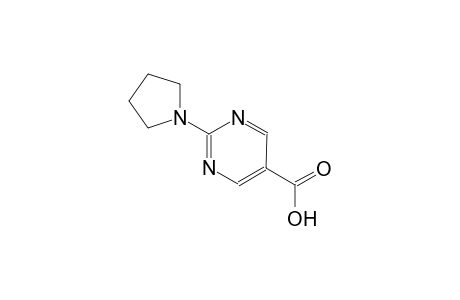 5-pyrimidinecarboxylic acid, 2-(1-pyrrolidinyl)-