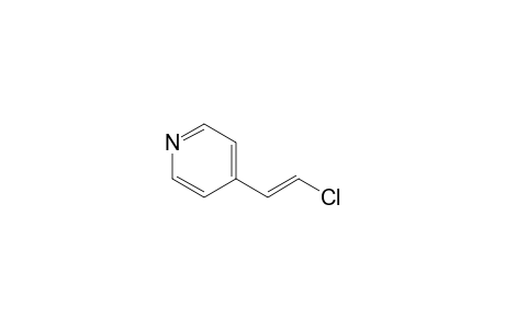 4-[(E)-2-chloranylethenyl]pyridine