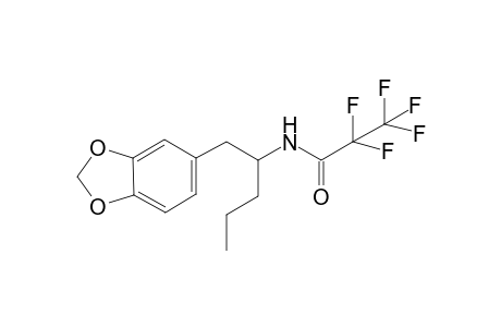 N-(1-(benzo[d][1,3]dioxol-5-yl)pentan-2-yl)-2,2,3,3,3-pentafluoropropanamide