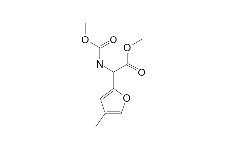 METHOXYCARBONYLAMINO-(4-METHOXY-FURAN-2-YL)-ACETIC-ACID-METHYLESTER