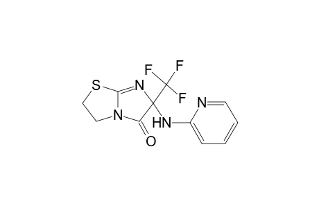 6-(2-pyridinylamino)-6-(trifluoromethyl)-2,3-dihydroimidazo[2,1-b]thiazol-5-one