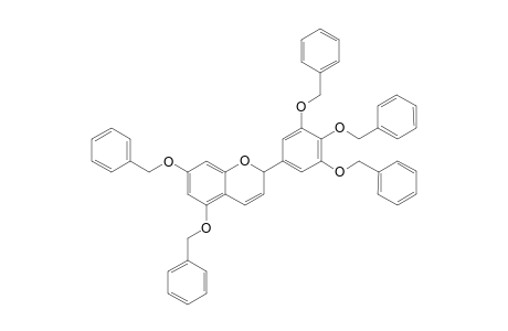 5,7-Dibenzyloxy-2-[3,4,5-tris(benzyloxy)phenyl]-2H-chromene
