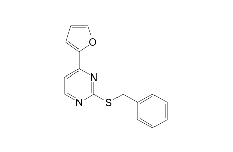 2-(benzylyhio)-4-(2-furyl)pyrimidine