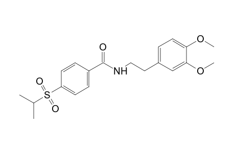 N-(3,4-dimethoxyphenethyl)-p-(isopropylsulfonyl)benzamide