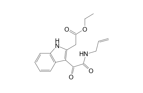 Ethyl 3-[(N-Allylamino)glyoxylyl]indole-2-acetate