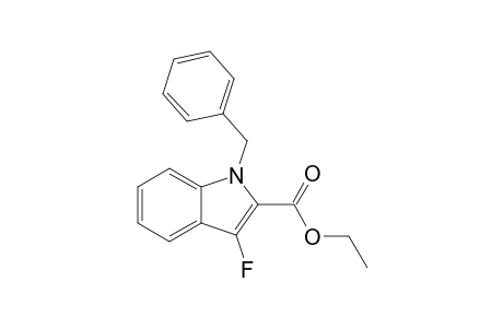 N-BENZYL-2-(ETHOXYCARBONYL)-3-FLUOROINDOLE