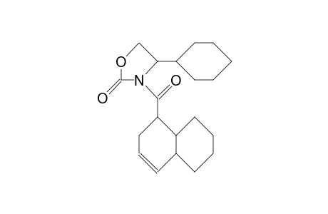 (4S)-3-(Bicyclo(4.4.0)dec-2-ene-5-carbonyl)-4-cyclohexyl-2-oxazolidinone