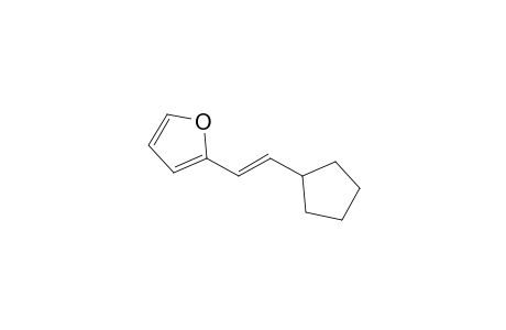 (E)-2-Cyclopentyl-1-(2-furyl)ethene