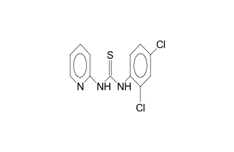 N-(2,4-dichlorophenyl)-N'-(2-pyridyl)thiourea