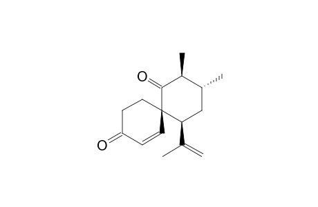 (2S,3R,5S,6R)-5-Isopropenyl-2,3-dimethyl-spiro[5.5]undec-7-en-1,9-dione