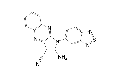 2-amino-1-(benzo[c][1,2,5]thiadiazol-5-yl)-1H-pyrrolo[2,3-b]quinoxaline-3-carbonitrile