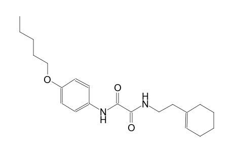 ethanediamide, N~1~-[2-(1-cyclohexen-1-yl)ethyl]-N~2~-[4-(pentyloxy)phenyl]-