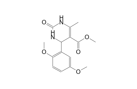 Pyrimidine-5-carboxylic acid, 1,2,3,4-tetrahydro-4-(2,5-dimethoxyphenyl)-6-methyl-2-oxo-, methyl ester