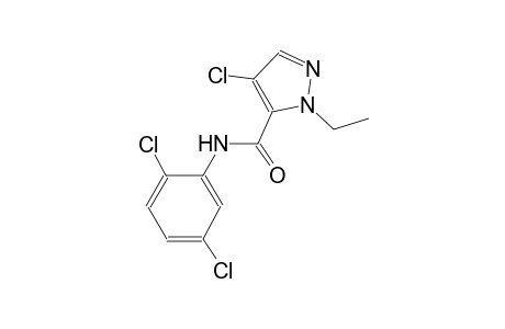 4-chloro-N-(2,5-dichlorophenyl)-1-ethyl-1H-pyrazole-5-carboxamide