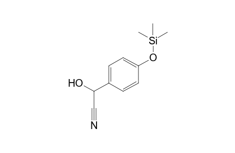 4-Hydroxymandelonitrile, 1TMS