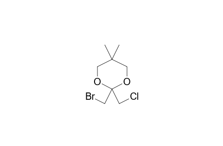 2-(Bromomethyl)-2-(chloromethyl)-5,5-dimethyl-1,3-dioxane