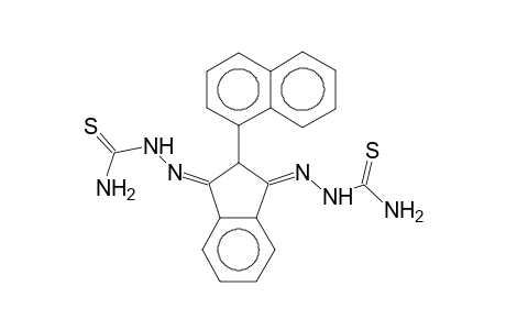 1,1'-[2-(1-Naphthyl)indan-1,3-diylidene]bis(thiosemicarbazide)