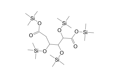 Arabino-hexaric acid, 2-deoxy-3,4,5-tris-O-(trimethylsilyl)-, bis(trimethylsilyl) ester