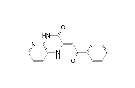 (2Z)-2-(2-oxo-2-phenylethylidene)-1,4-dihydropyrido[2,3-b]pyrazin-3(2H)-one