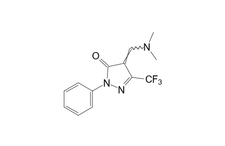 4-[(dimethylamino)methylene]-1-phenyl-3-(trifluoromethyl)-2-pyrazolin-5-one
